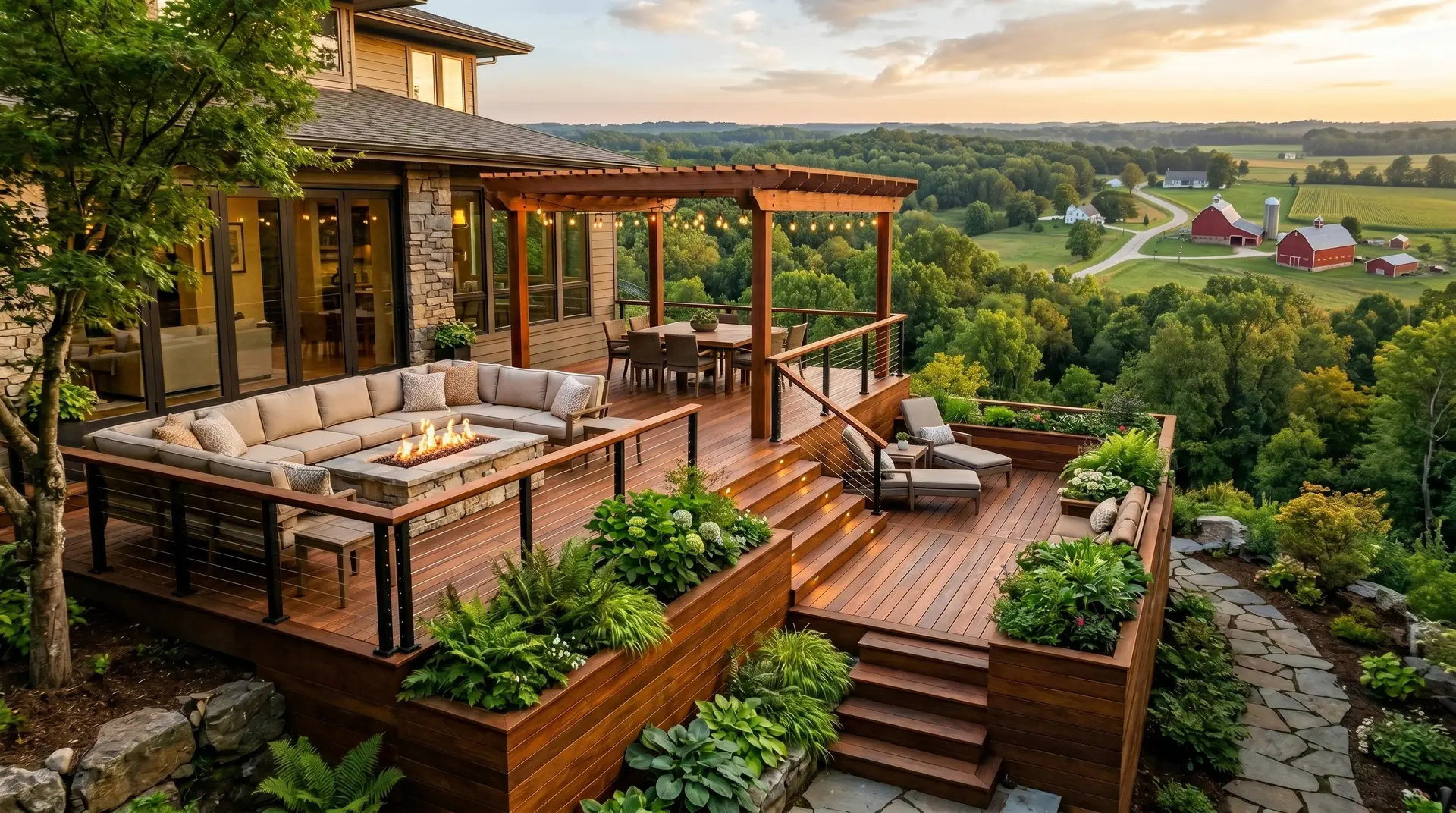 Why Multi-Level Decks Work So Well on Indianapolis Lots